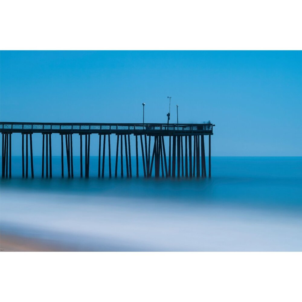 Ocean City Maryland Pier - 4x6" - Long Exposure - Color Photograph